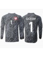 Polsko Wojciech Szczesny #1 Brankářské Venkovní Dres ME 2024 Dlouhý Rukáv